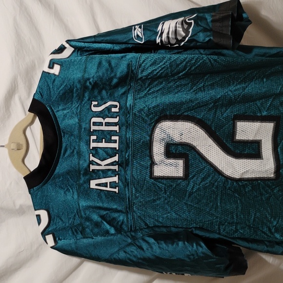 Philadelphia Eagles NFL #2 Akers Reebok Jersey Sz.Lg - Picture 9 of 11